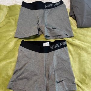 2 Pack Grey Nike Pros